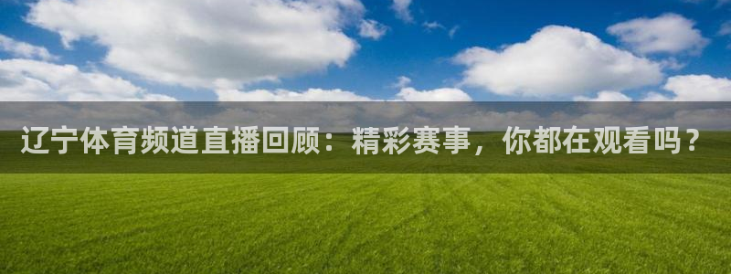 辽宁体育频道直播回顾：精彩赛事，你都在观看吗？