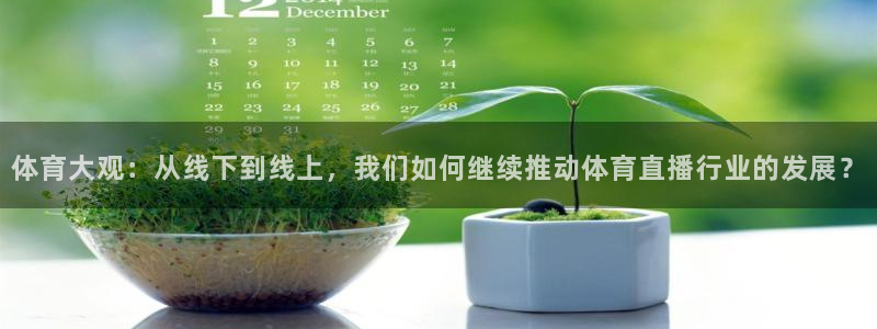 体育大观：从线下到线上，我们如何继续推动体育直播行业的发展？